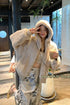 Winter Casual Hooded Rabbit Fur Jackets